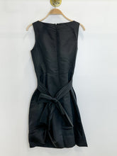 Load image into Gallery viewer, Vintage Sleeveless Satin Bow Back Fitted Knee Length Dress
