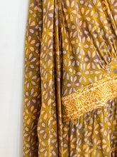 Load image into Gallery viewer, Hayana Silk Floral Puff Sleeve Dress (orig. $695)
