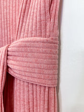 Load image into Gallery viewer, Knit Ribbed Tie Waist Sleeveless Jumpsuit
