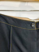 Load image into Gallery viewer, Wool Contrast Stitch Bootcut Trousers
