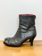 Load image into Gallery viewer, Leather Ankle Boots (priced AS IS for wear)

