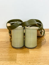 Load image into Gallery viewer, Leather Round Heel Sandals (orig. $398)
