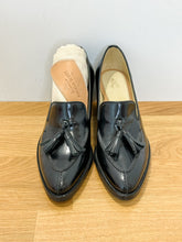 Load image into Gallery viewer, Leather Miss Leonie Loafer Pumps (orig. $495)
