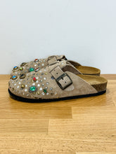 Load image into Gallery viewer, Mikinos Rhinestone Clogs (orig. $450)
