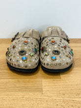 Load image into Gallery viewer, Mikinos Rhinestone Clogs (orig. $450)
