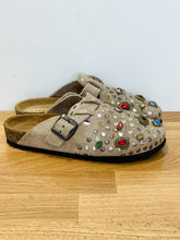 Load image into Gallery viewer, Mikinos Rhinestone Clogs (orig. $450)
