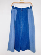 Load image into Gallery viewer, The Denver Denim A-Line Midi Skirt (orig. $298)
