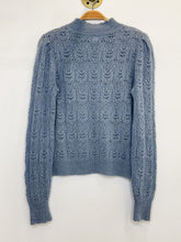 Load image into Gallery viewer, Makani Alpaca-Wool Blend Pointelle Knit Sweater (orig. $448)
