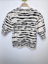 Load image into Gallery viewer, Hana Striped Merino Wool Chunky Knit Short Sleeve Sweater (orig. $395)
