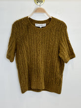 Load image into Gallery viewer, Cable Knit Short Sleeve Sweater (orig. $485)
