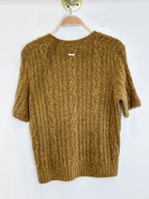 Load image into Gallery viewer, Cable Knit Short Sleeve Sweater (orig. $485)
