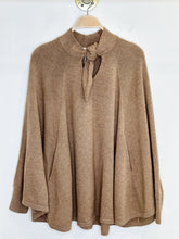 Load image into Gallery viewer, Wool-Cashmere Poncho (orig. $725)
