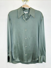 Load image into Gallery viewer, Silk Relaxed Long Sleeve Button Up Shirt (NWT, orig. $369)
