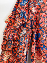 Load image into Gallery viewer, Cotton Long Sleeve Ruffle Blouse
