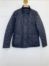 Load image into Gallery viewer, Quilted Button Up Puffer Jacket with Collar Buckle
