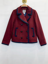 Load image into Gallery viewer, Double-Breasted Italian Wool Pea Coat (orig. $325)
