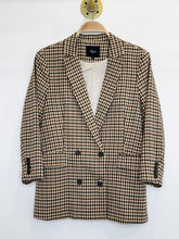 Load image into Gallery viewer, Chelsea Plaid Double-Breasted Blazer (orig. $268)
