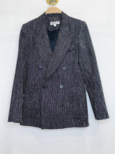 Load image into Gallery viewer, Double Breasted Tweed Blazer
