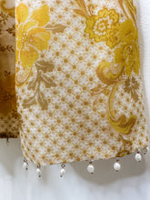 Load image into Gallery viewer, Silk/Linen Postcard Bow Bodice Mini Dress (NWT, orig. $1,600)
