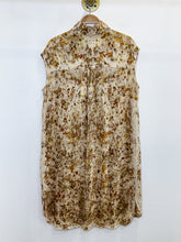Load image into Gallery viewer, Plant-Dyed Silk Sleeveless Shirt Dress (orig. $580)
