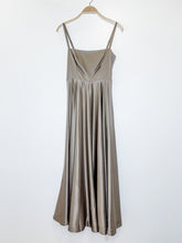 Load image into Gallery viewer, Wood Pulp-Recycled Material Gracen Spaghetti Strap Midi Formal Dress (NWT, orig. $398)
