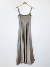 Load image into Gallery viewer, Wood Pulp-Recycled Material Gracen Spaghetti Strap Midi Formal Dress (NWT, orig. $398)
