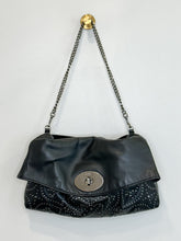 Load image into Gallery viewer, Leather Mini Studs Large Clutch with Chain (orig. $495)

