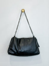 Load image into Gallery viewer, Leather Mini Studs Large Clutch with Chain (orig. $495)
