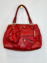 Load image into Gallery viewer, Faithful Biker Leather Tote
