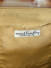 Load image into Gallery viewer, Vintage Needlepoint Handbag with Lucite Handle + Trojan Motif
