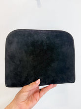 Load image into Gallery viewer, Suede Gancini Clutch (AS IS: chain shoulder strap missing)
