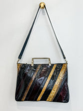 Load image into Gallery viewer, Vintage Multi Snakeskin Bag
