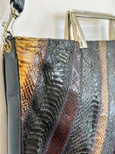 Load image into Gallery viewer, Vintage Multi Snakeskin Bag
