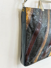 Load image into Gallery viewer, Vintage Multi Snakeskin Bag
