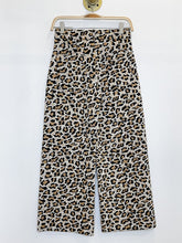 Load image into Gallery viewer, Leopard Print Wide Leg Pants

