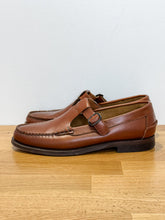 Load image into Gallery viewer, T-Bar Leather Loafers (orig. $550)
