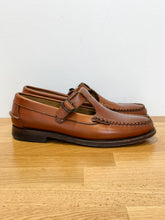 Load image into Gallery viewer, T-Bar Leather Loafers (orig. $550)
