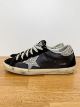 Load image into Gallery viewer, Super-Star Suede Glitter Low-Top Sneakers (orig. $695
