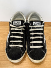 Load image into Gallery viewer, Super-Star Suede Glitter Low-Top Sneakers (orig. $695
