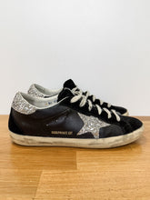 Load image into Gallery viewer, Super-Star Suede Glitter Low-Top Sneakers (orig. $695
