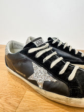Load image into Gallery viewer, Super-Star Suede Glitter Low-Top Sneakers (orig. $695
