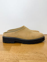 Load image into Gallery viewer, Leather Lug Mules (orig. $395)
