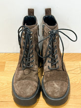 Load image into Gallery viewer, Suede T Monogram Lug Boot (orig. $500)
