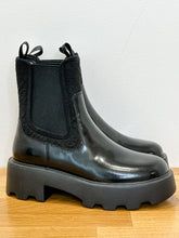 Load image into Gallery viewer, T Monogram Lug Sole Chelsea Boots (orig. $500)
