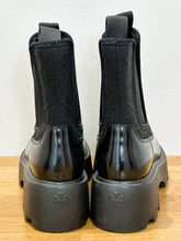 Load image into Gallery viewer, T Monogram Lug Sole Chelsea Boots (orig. $500)
