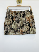 Load image into Gallery viewer, Vintage Kitten Jacquard Mini Skirt

