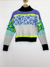 Load image into Gallery viewer, Jasper Mixed Print Cashmere Sweater (orig. $450)
