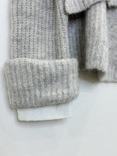 Load image into Gallery viewer, Wool Blend Kalk Jumper with Built in Shirt Cuff (orig. $250)
