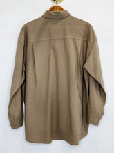 Load image into Gallery viewer, Raw Silk Relaxed Oversized Long Sleeve Button Up Shirt (orig. $395)
