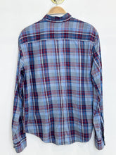 Load image into Gallery viewer, Long Sleeve Plaid Button Up Shirt
